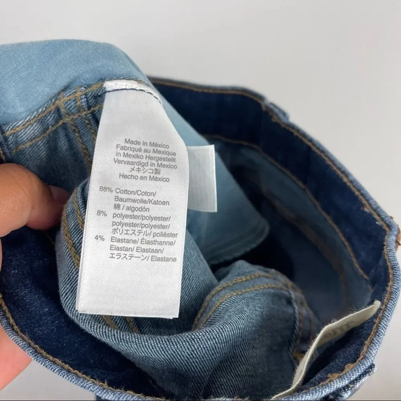 Madewell 10" High-Rise Skinny Jeans Hayes Wash Women's Size 26 - Picture 10 of 11